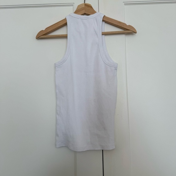 Anine Bing Eva Tank in White - Picture 4 of 5